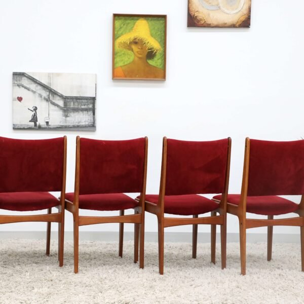 RETRO VINTAGE DINING CHAIRSX4 - Image 14