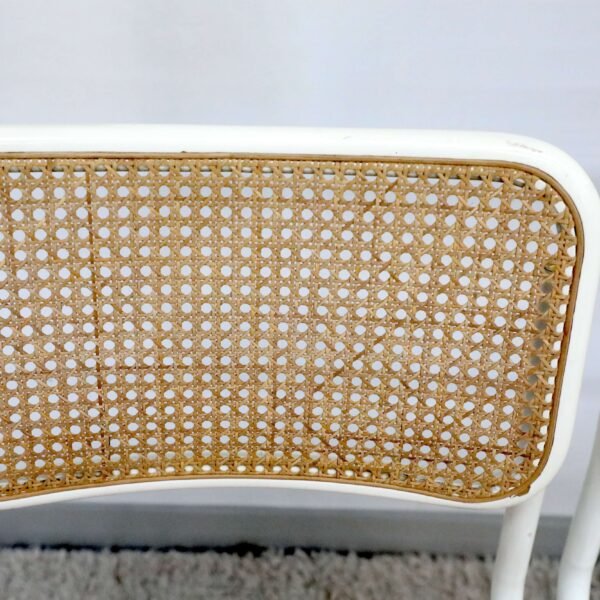 Retro Vintage Mid Century Rattan Chairs x6 - Image 24