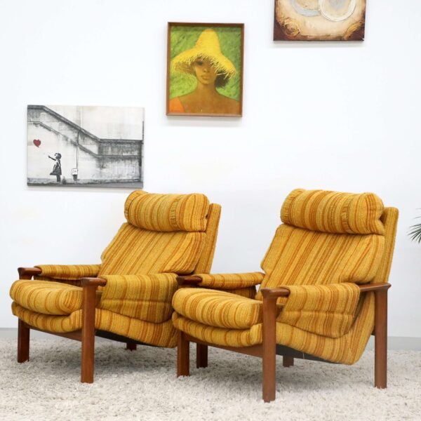VINTAGE MID CENTURY TESSA T21 LOUNGE SUITE - Image 40