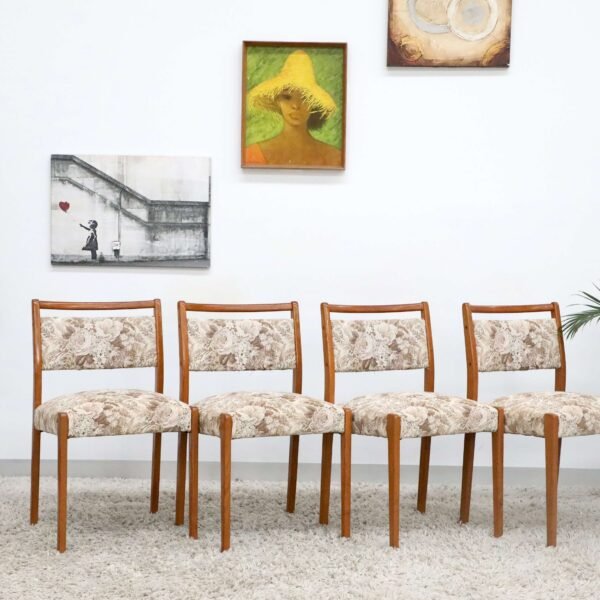RETRO VINTAGE NOBLETT DINING CHAIRSx8 - Image 29