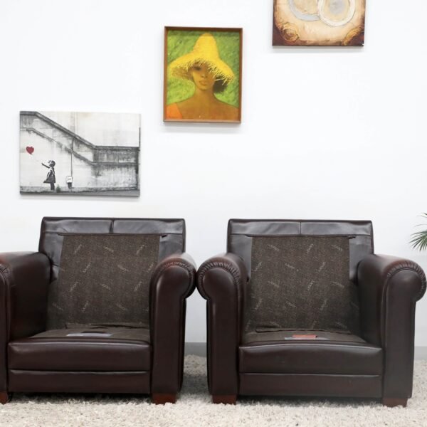 Genuine Leather MORAN BENSON Lounge Suite(3 PC) - Image 34