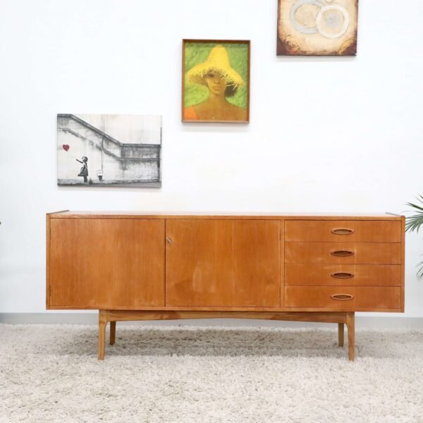 RETRO VINTAGE MID CENTURY FLER SIDEBOARD BUFFET - Image 2
