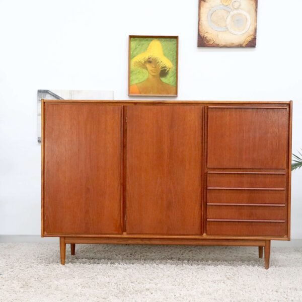 Retro Vintage PARKER Cocktail Cabinet Highboard - Image 2