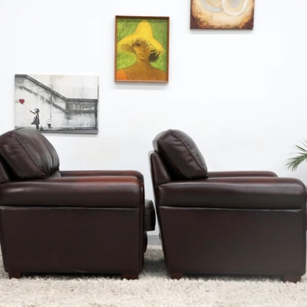 Genuine Leather MORAN BENSON Lounge Suite(3 PC) - Image 36