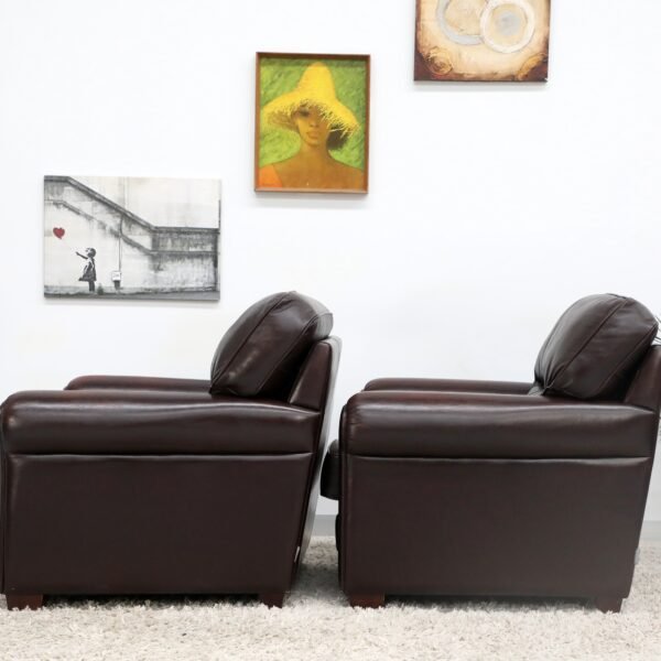 Genuine Leather MORAN BENSON Lounge Suite(3 PC) - Image 39