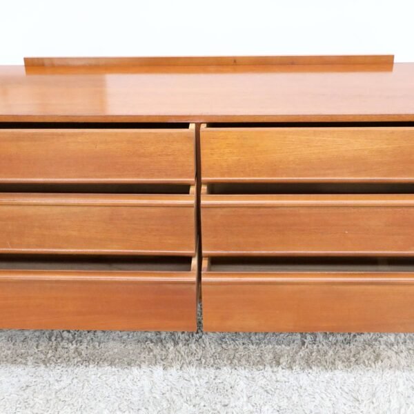Retro Vintage Midcentury Chest Of Drawers Dresser - Image 3