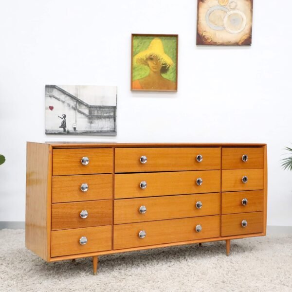 RETRO VINTAGE MID CENTURY ALROB SIDEBOARD - Image 8