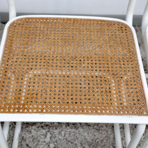 Retro Vintage Mid Century Rattan Chairs x6 - Image 5
