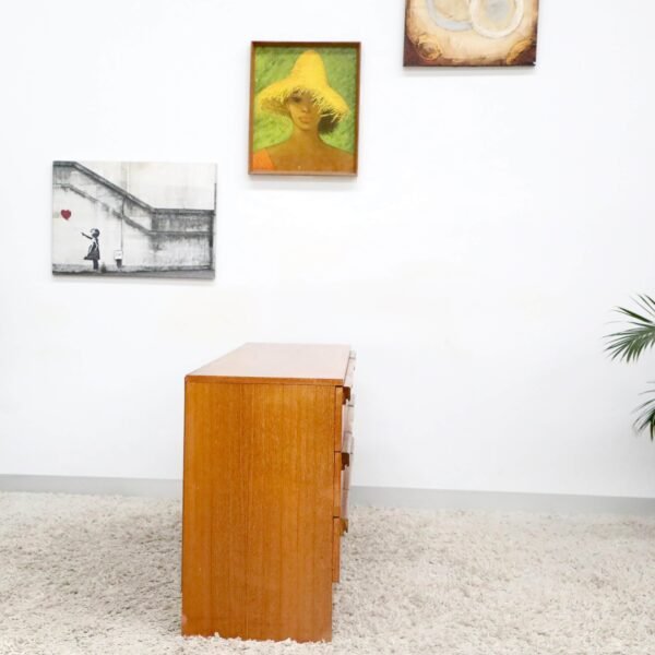 RETRO VINTAGE MACROB CHEST OF DRAWERS DRESSER - Image 9