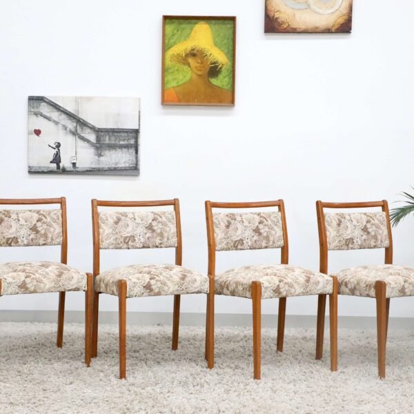 RETRO VINTAGE NOBLETT DINING CHAIRSx8 - Image 13