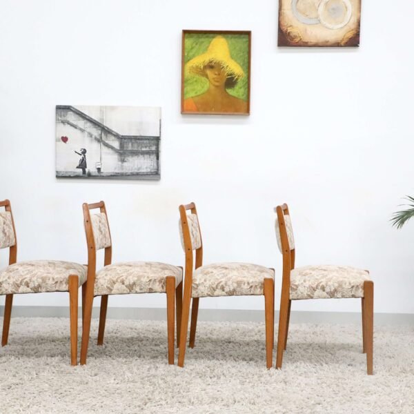 RETRO VINTAGE NOBLETT DINING CHAIRSx8 - Image 14
