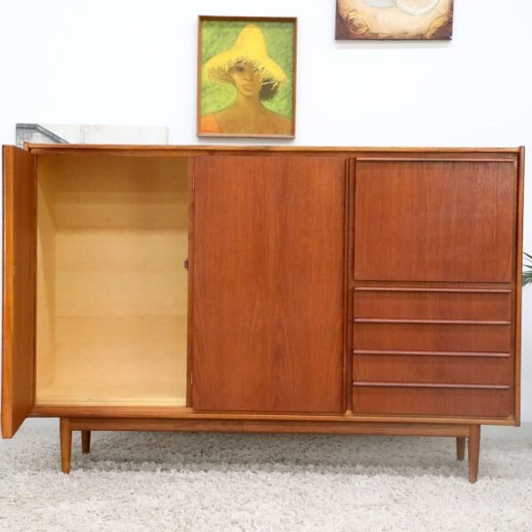 Retro Vintage PARKER Cocktail Cabinet Highboard - Image 12