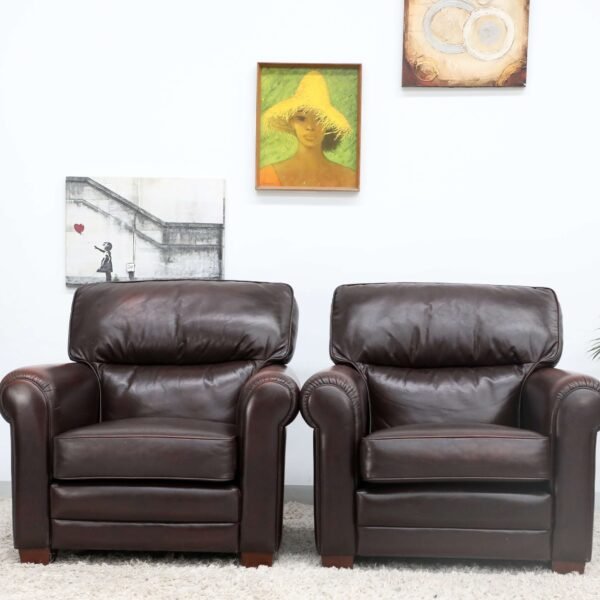 Genuine Leather MORAN BENSON Lounge Suite(3 PC) - Image 21