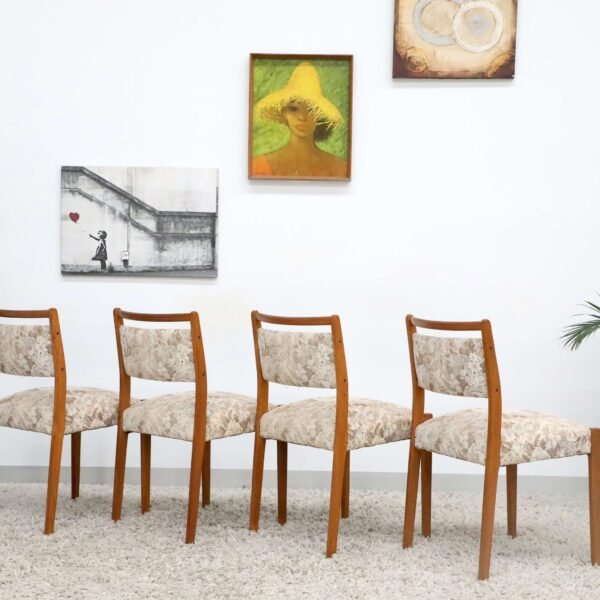 RETRO VINTAGE NOBLETT DINING CHAIRSx8 - Image 15