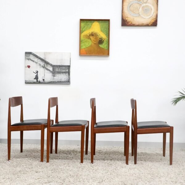 Retro Vintage MODERNTONE Dining Chairsx6 - Image 13