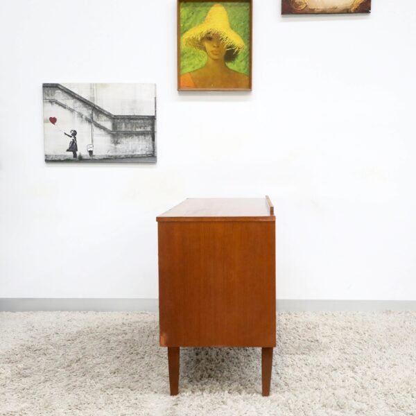 Retro Vintage Midcentury Chest Of Drawers Dresser - Image 10
