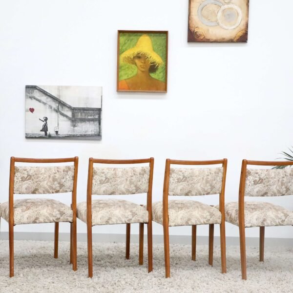 RETRO VINTAGE NOBLETT DINING CHAIRSx8 - Image 17