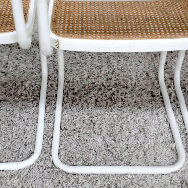 Retro Vintage Mid Century Rattan Chairs x6 - Image 16
