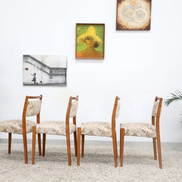 RETRO VINTAGE NOBLETT DINING CHAIRSx8 - Image 18