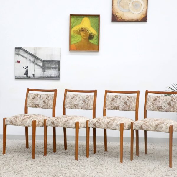 RETRO VINTAGE NOBLETT DINING CHAIRSx8 - Image 19