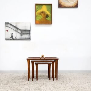 Retro Vintage Nest of Coffee Tables