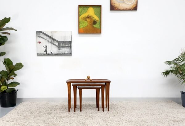 Retro Vintage Nest of Coffee Tables