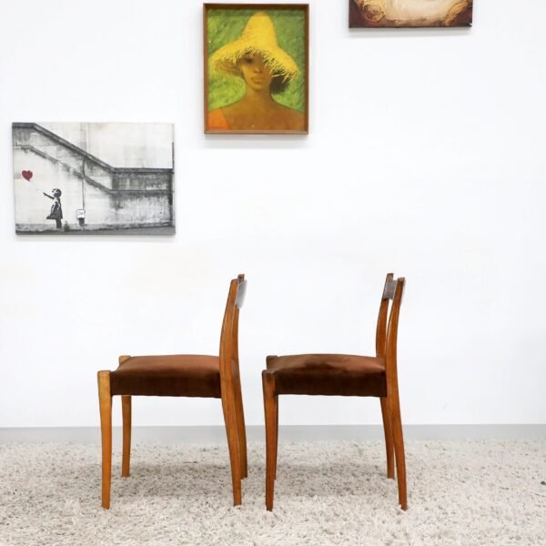 RETRO VINTAGE FLER DINING CHAIRS X6 - Image 22