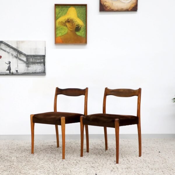 RETRO VINTAGE FLER DINING CHAIRS X6 - Image 23