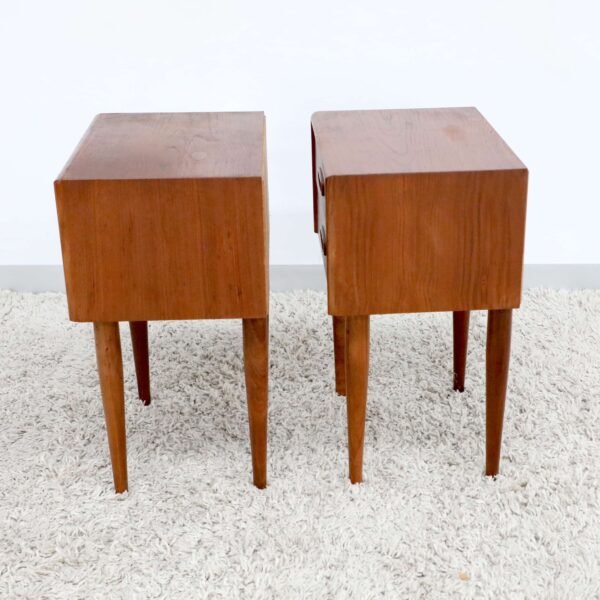 Retro Vintage Burgess Bedside Tables - Image 15