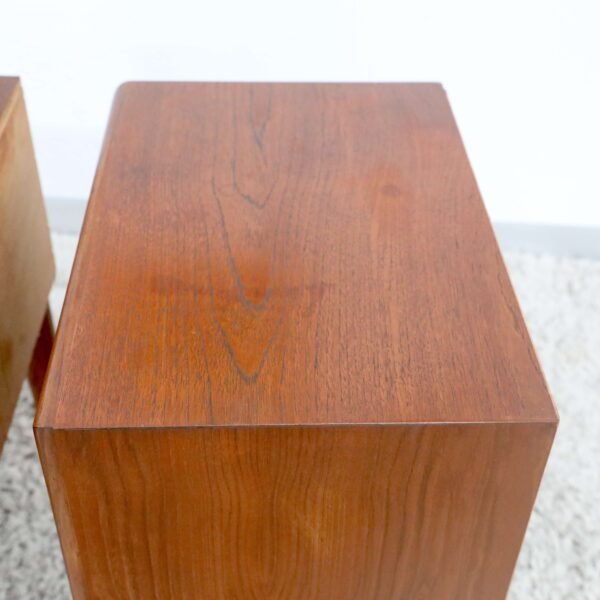 Retro Vintage Burgess Bedside Tables - Image 17
