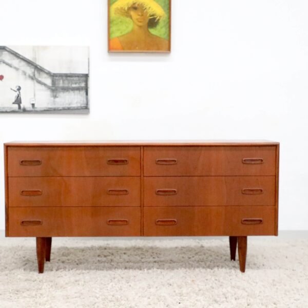 Retro Vintage Midcentury Burgess Dresser Sideboard - Image 2