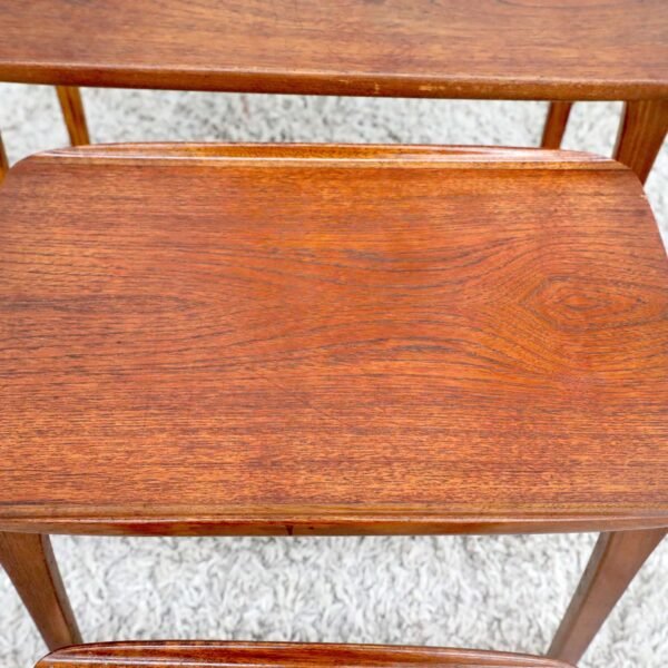 Retro Vintage Nest of Coffee Tables - Image 4