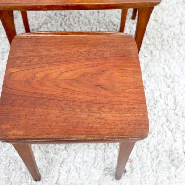 Retro Vintage Nest of Coffee Tables - Image 5