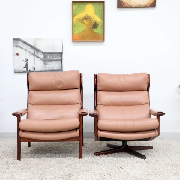 Vintage Tessa Delmont Sofa Lounge Suite(4 PC) - Image 23