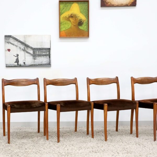 RETRO VINTAGE FLER DINING CHAIRS X6 - Image 7