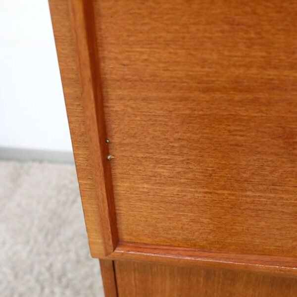 Retro Vintage Mid Century Desk Cabinet - Image 9