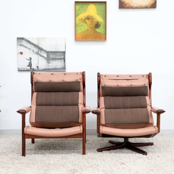 Vintage Tessa Delmont Sofa Lounge Suite(4 PC) - Image 33