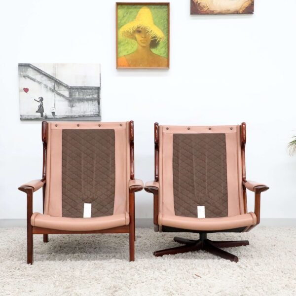 Vintage Tessa Delmont Sofa Lounge Suite(4 PC) - Image 34