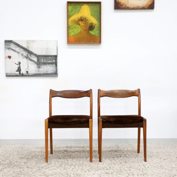 RETRO VINTAGE FLER DINING CHAIRS X6 - Image 14