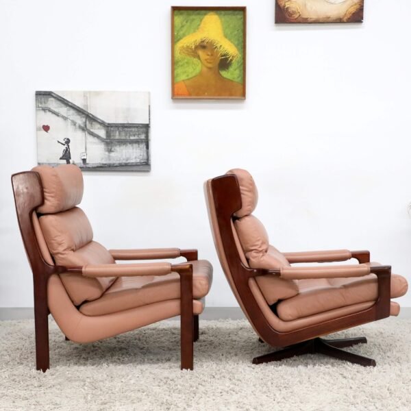 Vintage Tessa Delmont Sofa Lounge Suite(4 PC) - Image 36