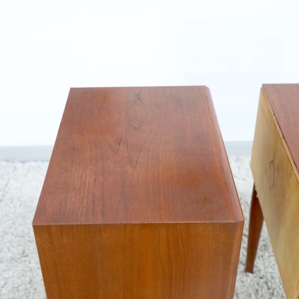 Retro Vintage Burgess Bedside Tables - Image 11