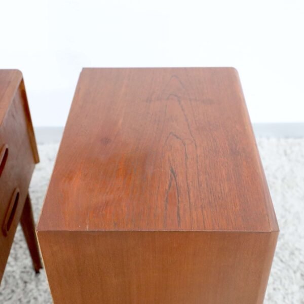 Retro Vintage Burgess Bedside Tables - Image 12