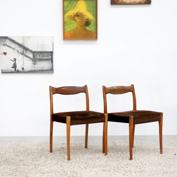 RETRO VINTAGE FLER DINING CHAIRS X6 - Image 17