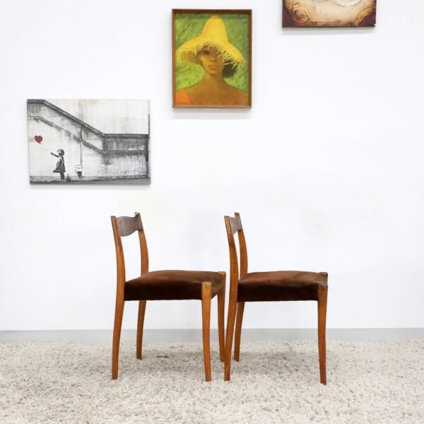 RETRO VINTAGE FLER DINING CHAIRS X6 - Image 18