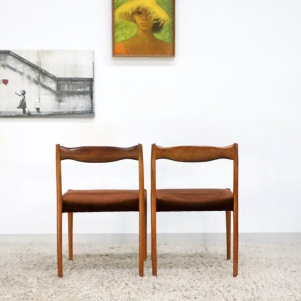 RETRO VINTAGE FLER DINING CHAIRS X6 - Image 20