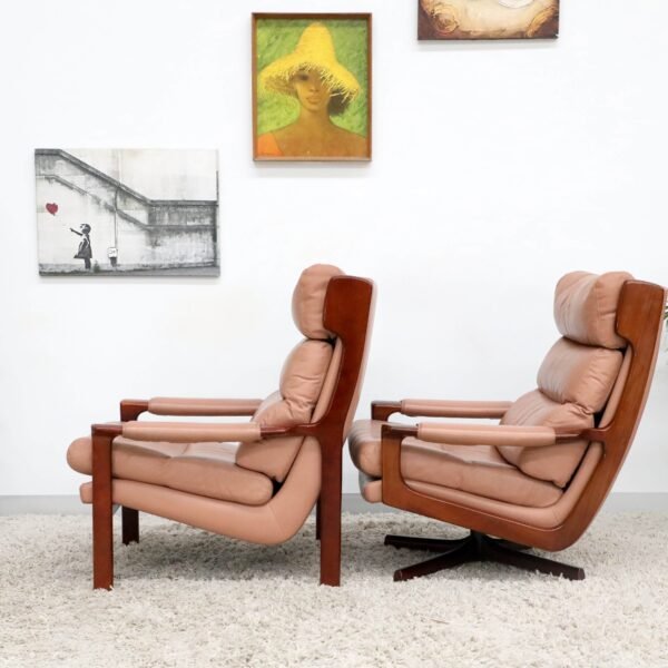 Vintage Tessa Delmont Sofa Lounge Suite(4 PC) - Image 42