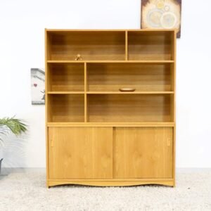 Retro Vintage Wall Unit Bookshelf