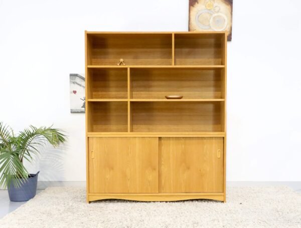 Retro Vintage Wall Unit Bookshelf