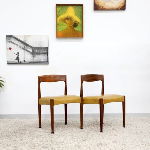 VINTAGE DANISH DINING CHAIRS X6 - Image 25