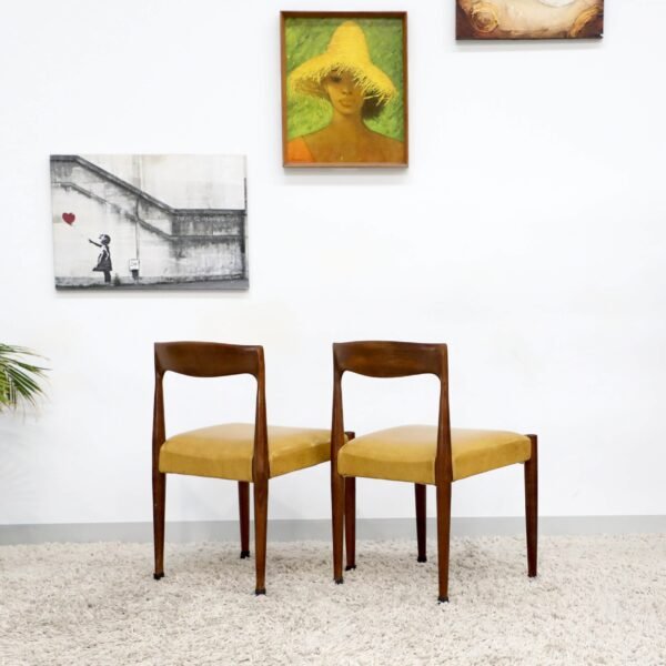 VINTAGE DANISH DINING CHAIRS X6 - Image 27
